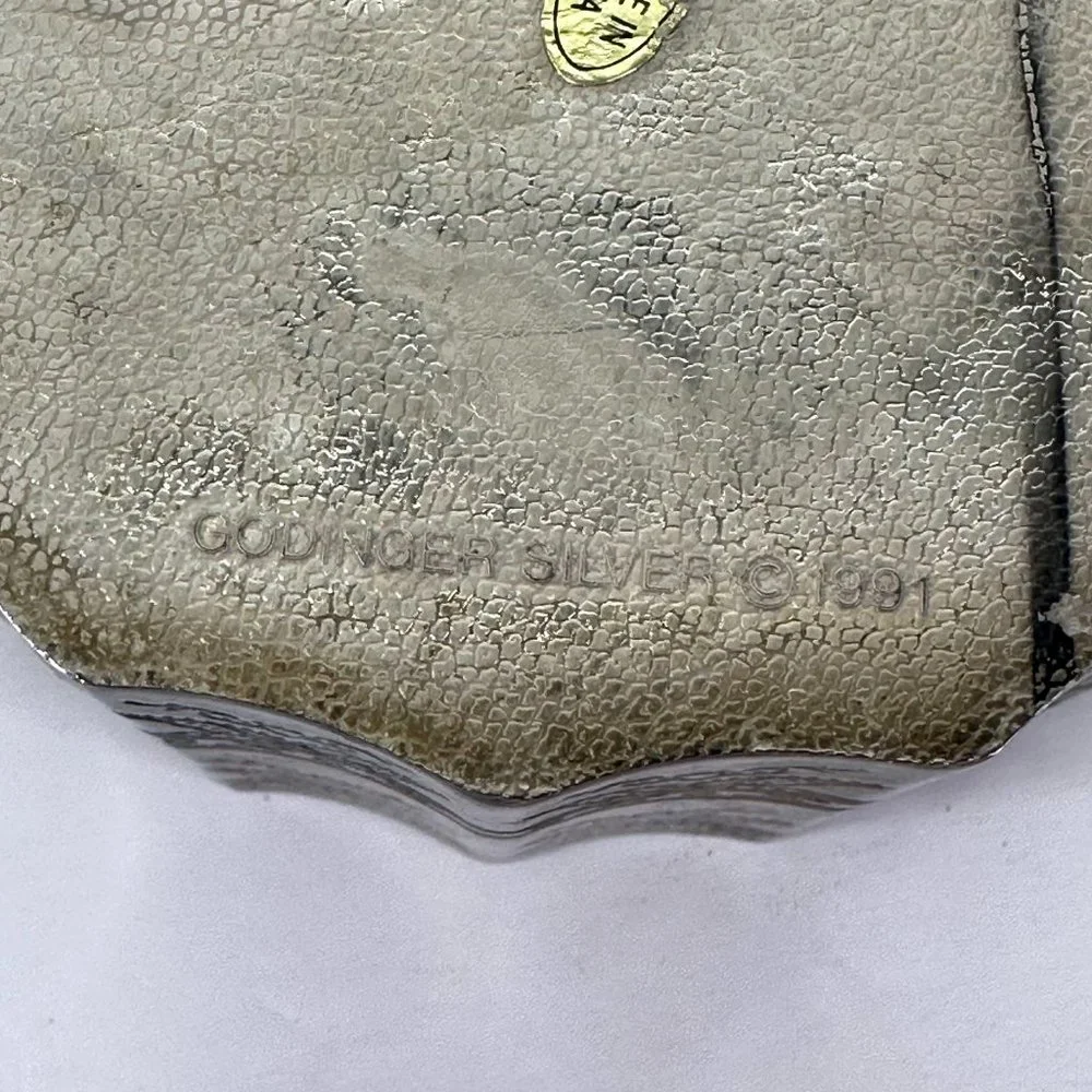 Godinger Museum Recreation of Antiques Trinket Box with Lining